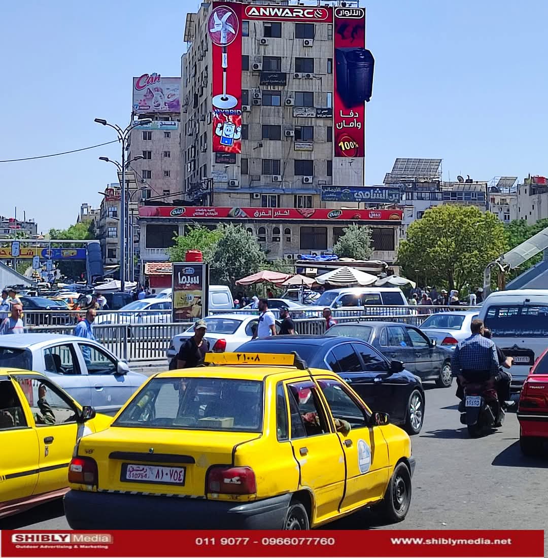 دمشق - شارع الثورة - جدار موصللي ودالاتيه